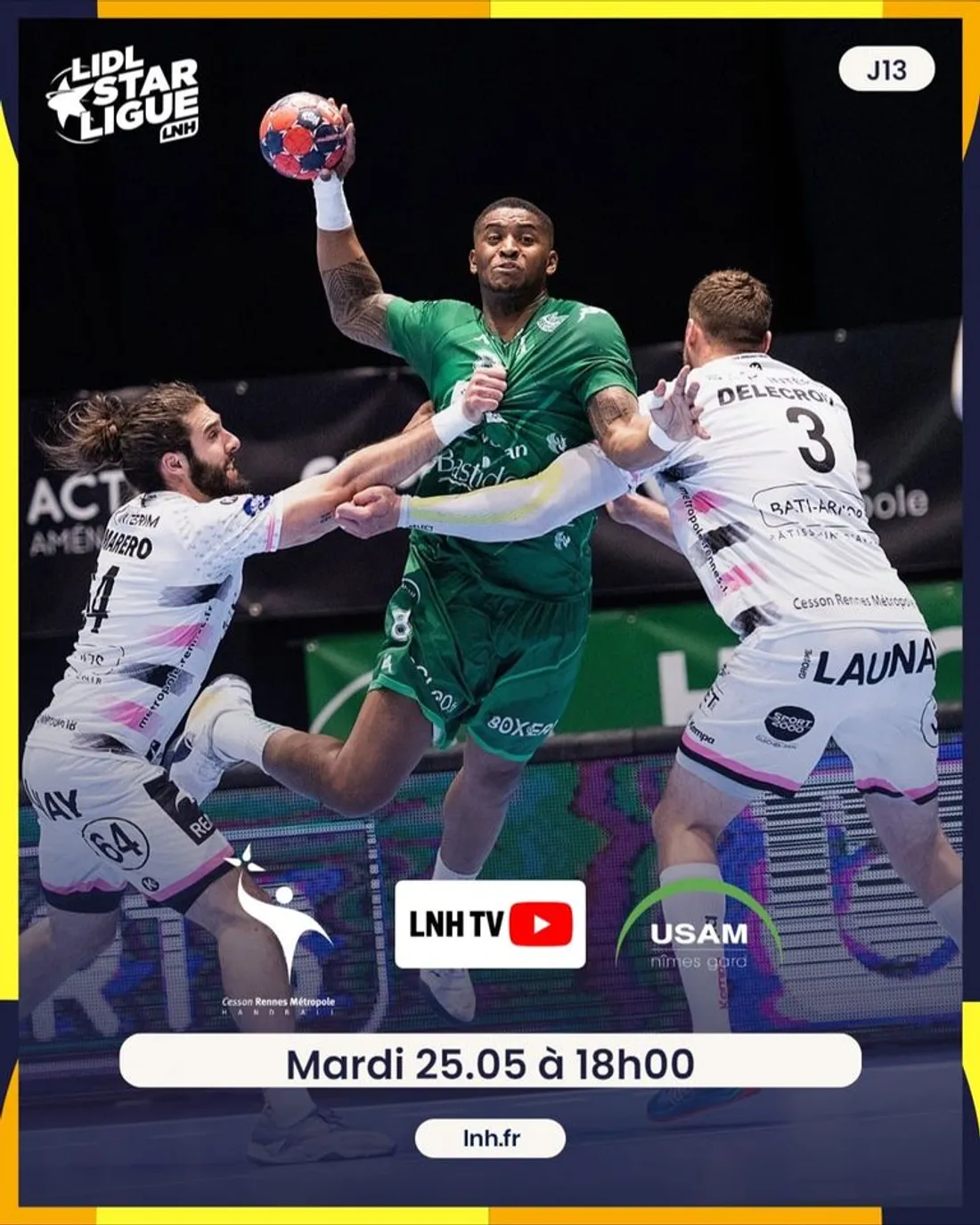 [ SPORT ] USAM Nîmes Gard / Cesson-Rennes à l'affiche de ce soir